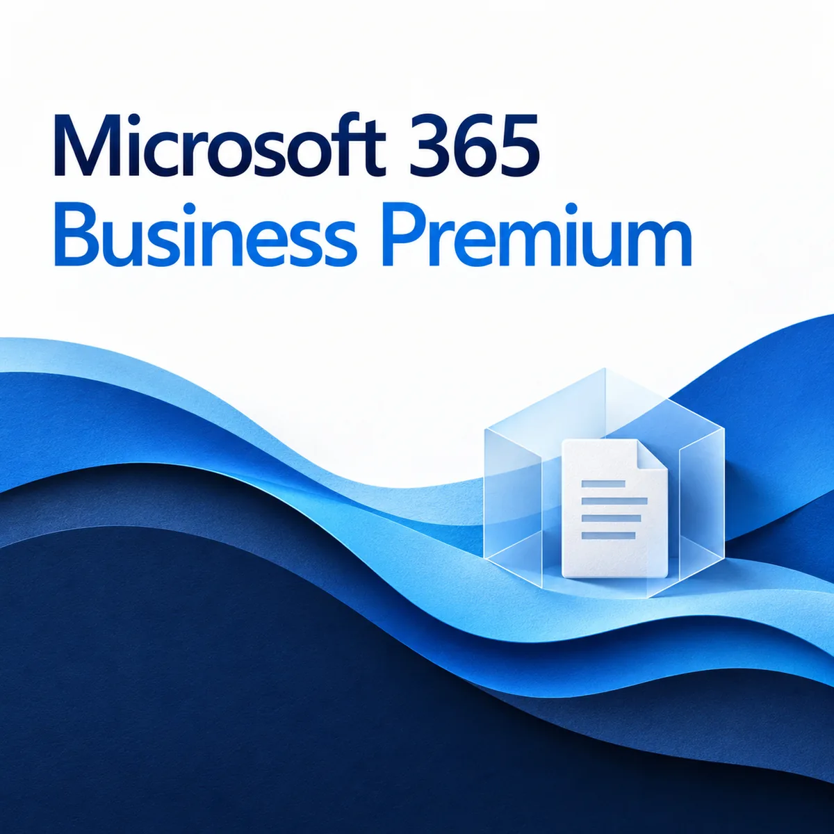 Microsoft 365 Business Premium plan illustration